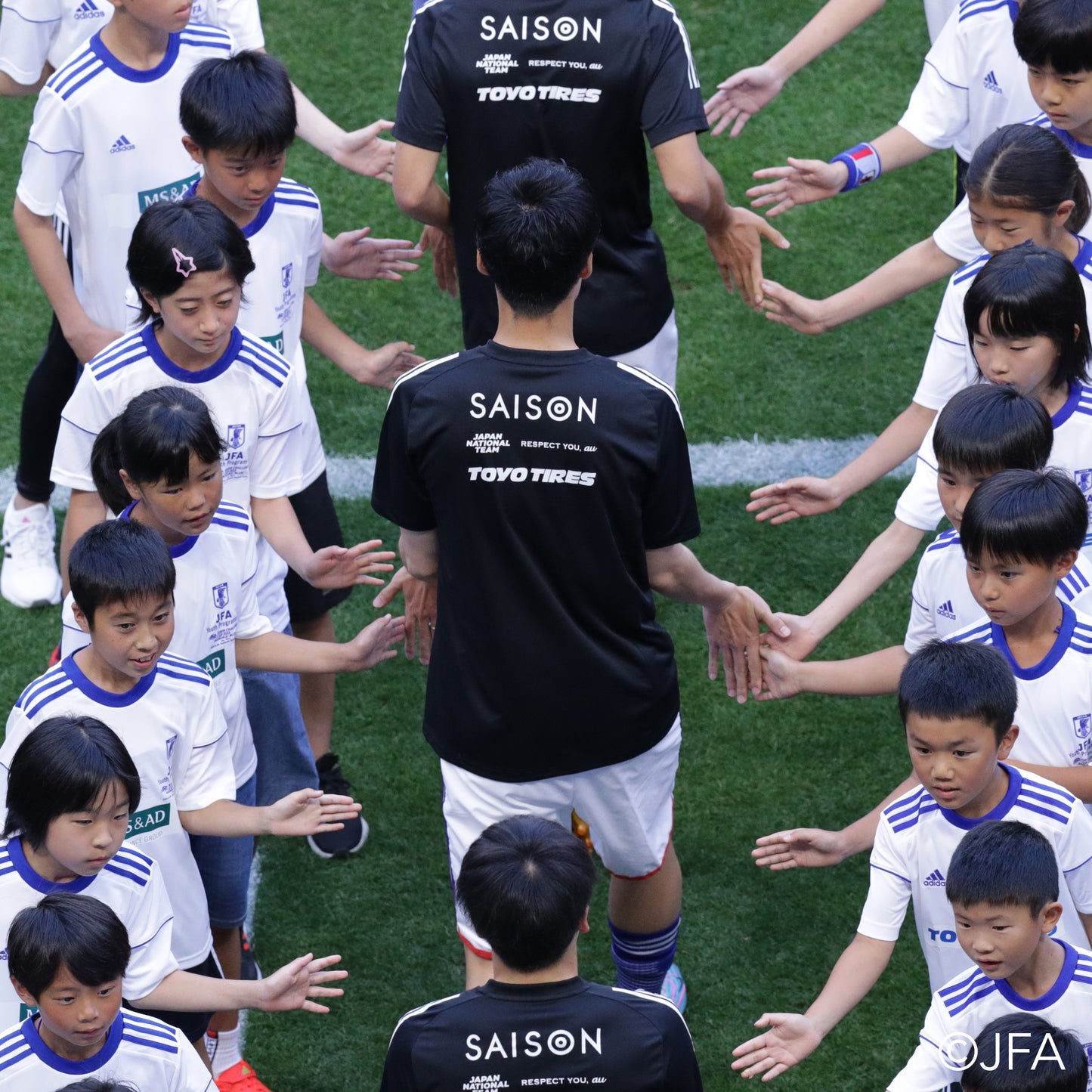 サッカー日本代表戦 ウェルカムキッズ体験プログラム参加権【10月10日開催】